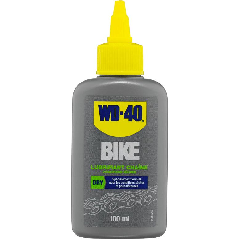 Lubfrifiant chaîne vélos conditions sèches WD40 100 ml - Momentum Electric