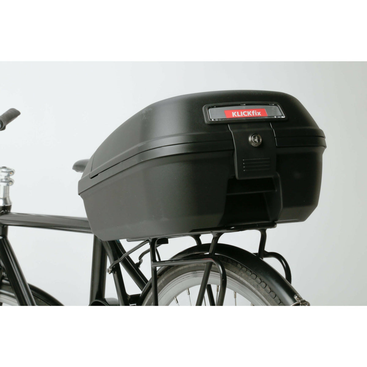 Funecobikes Sport - Top case Citybox avec plaque de fixation GTA Klickfix  Le Top case vélo Citybox est 100 % étanche et d'une grande capacité de  rangement, il vous permet de ranger