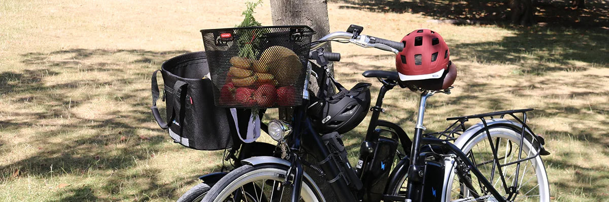 Faire ses courses à vélo électrique