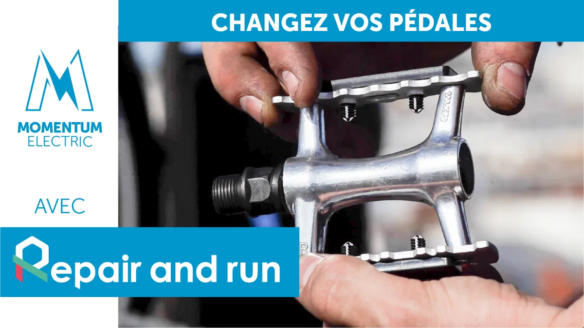 Changer ses pédales de vélo