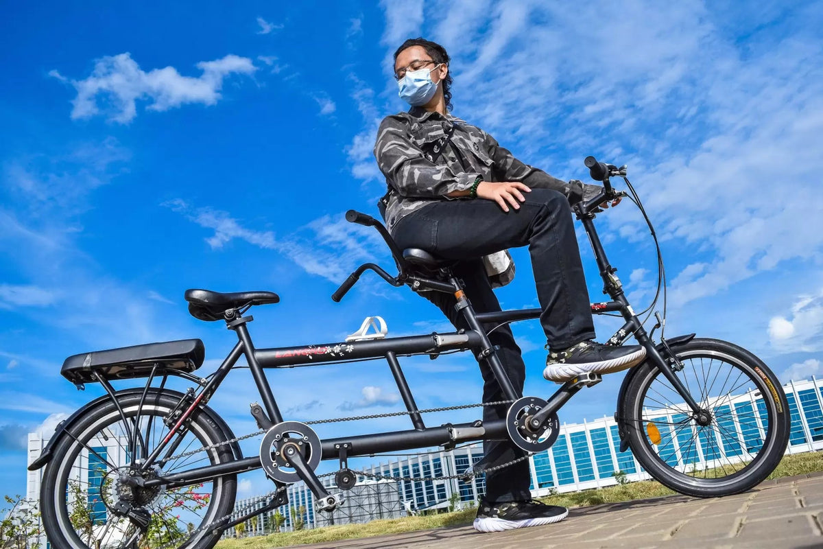 Tandem électrique : Le vélo plus loin et plus longtemps - Momentum Electric