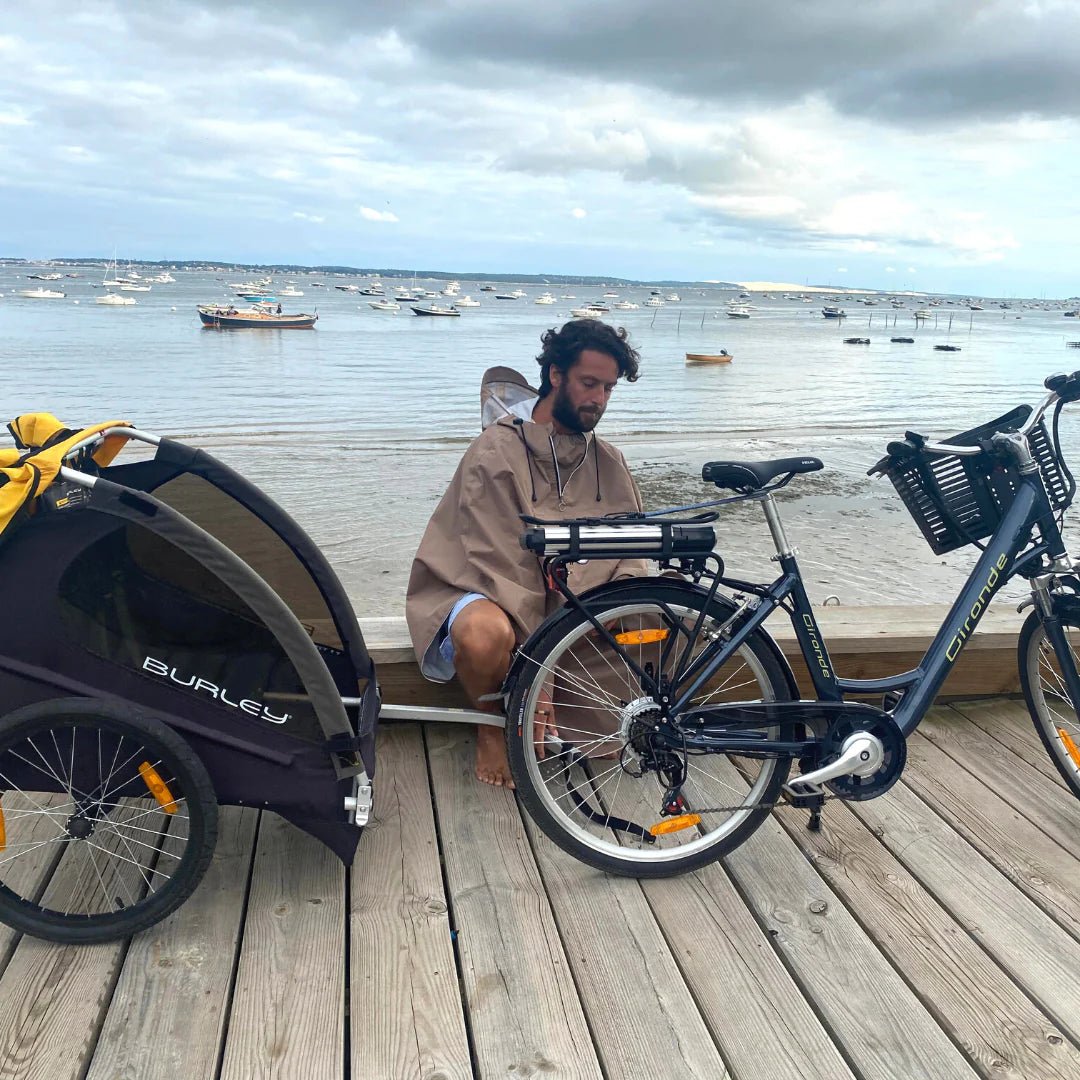 Cape de pluie adulte – Le Temps des Grenouilles - Momentum Electric
