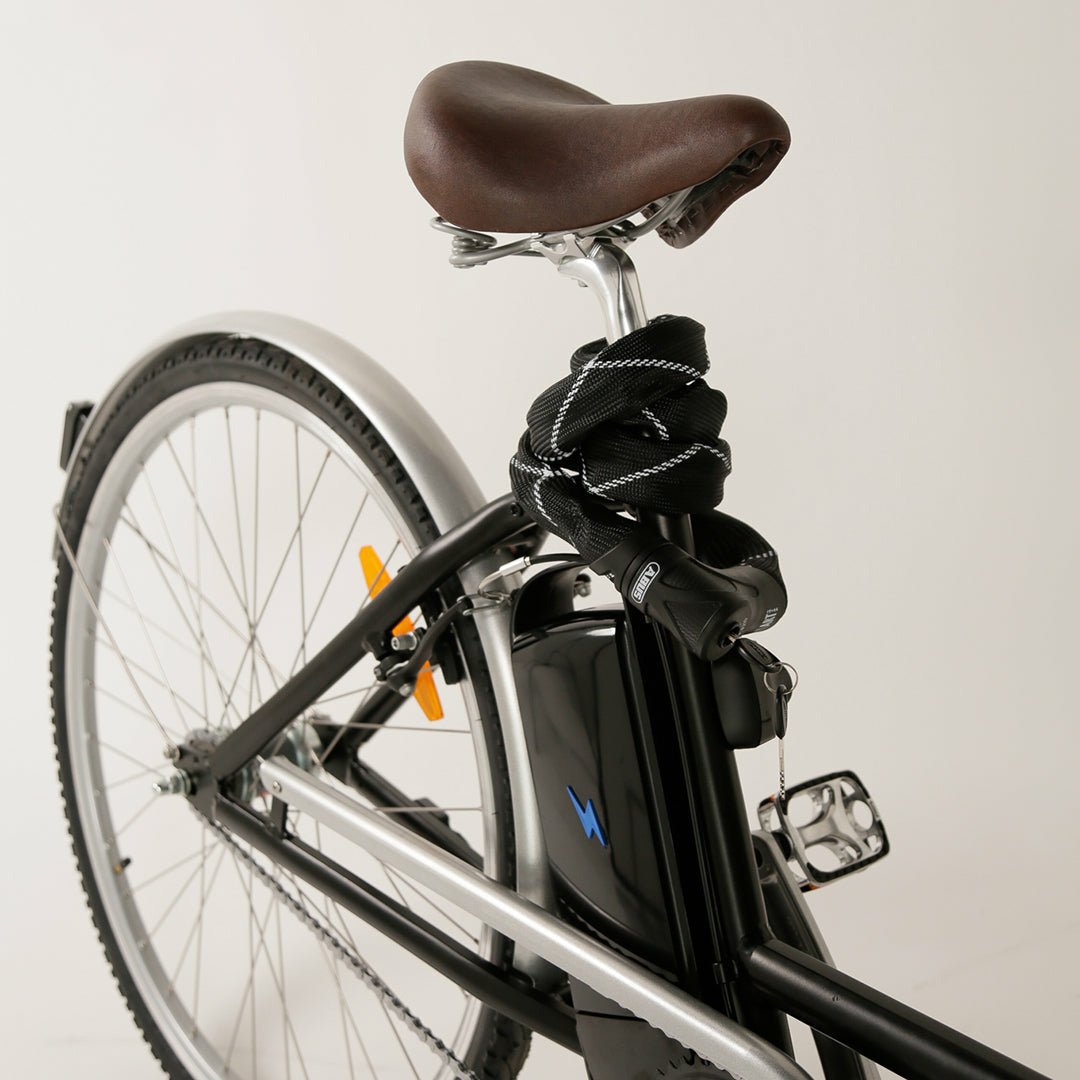 Antivol chaîne Iven 8210/110 cm ABUS, Niveau 10, Double-Protection - Momentum Electric