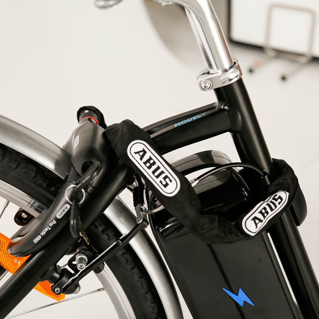 Antivol de Cadre Abus 4960 NR + Chaîne - Momentum Electric