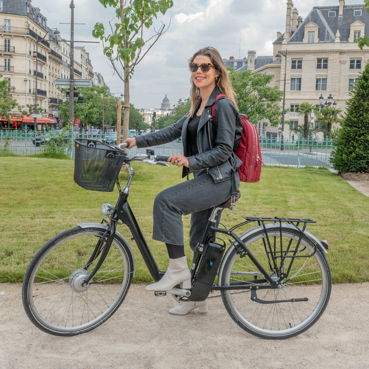 Model T en situation en ville