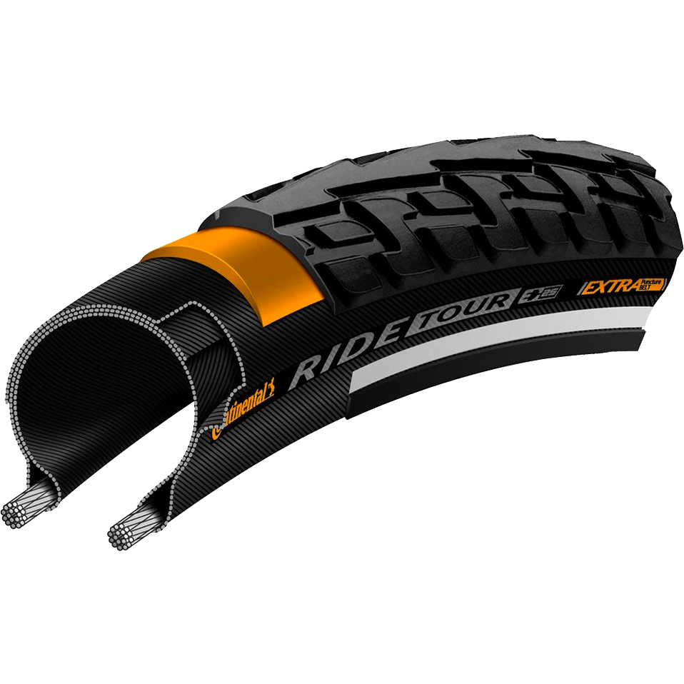 Ride Tour Pneu à tringles 20x1.75", noir - Momentum Electric