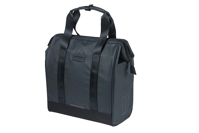 Sacoche vélo Grand Tarpaulin Bicycle Shopper BASIL - Momentum Electric