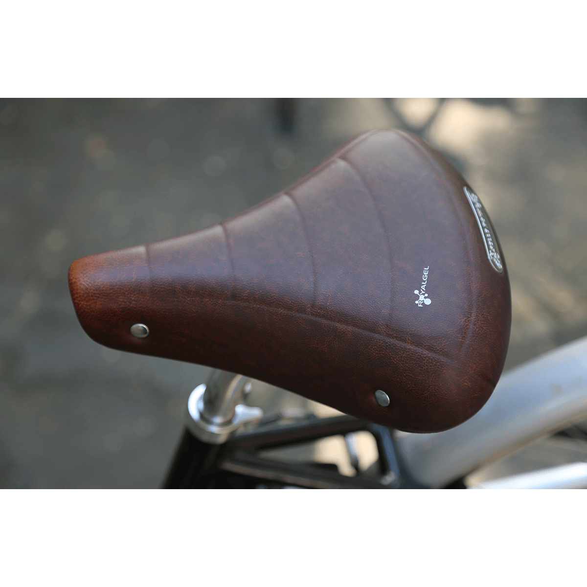 Selle Gel Ondina Confort / SELLE ROYAL, Marron, Cuir PU - Momentum Electric