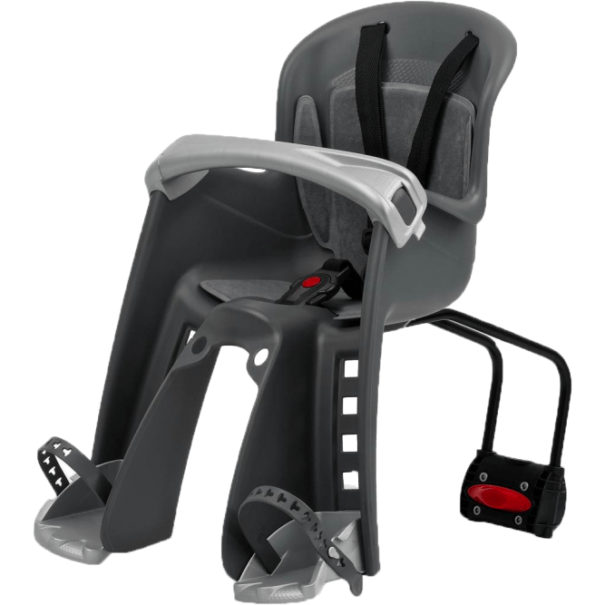Siège Bilby Junior POLISPORT,Supporte 15 kg, Gris - Momentum Electric